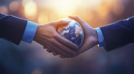 International business abstract concept vector illustration. global business collaboration, international teamwork, cooperation and relations, world business administration abstract metaphor.