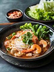 fried shrimp with rice