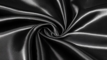 Fototapeta premium abstract flat lay views backgorund of clean fabric surface, black fabric color
