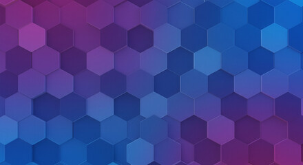 Abstract background hexagon pattern with glowing lights