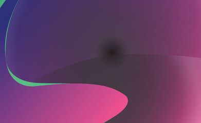 Minimal geometric Trendy gradient shapes vector background. Abstract gradient geometric shape background with dynamic geometric shapes