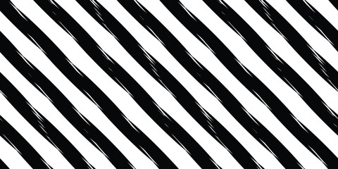Fototapeta premium Geometric seamless pattern. Stripes braid. Vector illustration.