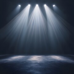 spotlight on stage with spotlight