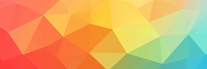 Obraz premium Abstract Geometric Background Of Multicolor Polygons