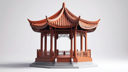 Chinese Wooden Gazebo: Exquisite Pagoda Style Architecture
