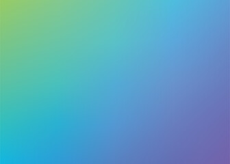 Green and blue soft gradient