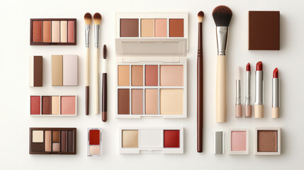 Discover premium makeup essentials: eyeshadow palettes, lipsticks, brushes, and more. Elevate your beauty routine with these must-have products.