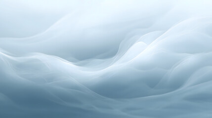 Obraz premium Swirling Misty Backdrop in Soft Blue and Gray Tones