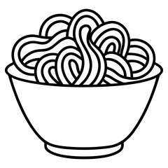 Linear Noodles Art Design
