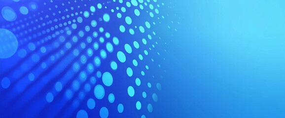 Abstract blue gradient with circular pattern fading into background. Business background