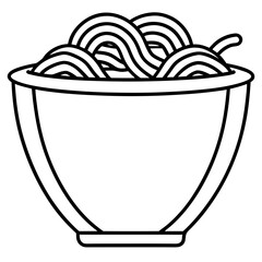 Linear Noodles Art Design