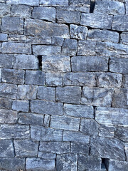 Traditional Swiss Stone Wall Texture