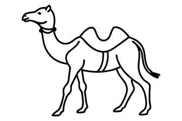 Minimalist Camel Vector