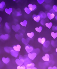 red hearts background