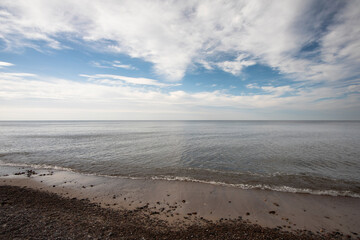 Baltic Sea Panorama in Poland