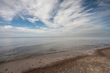 Baltic Sea Panorama in Poland