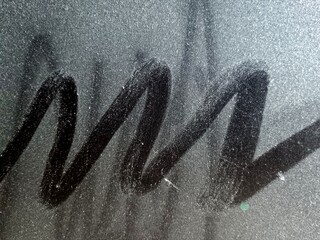 Dark stroked dust