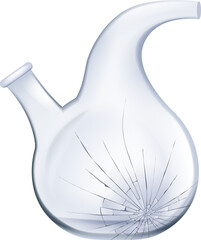 Cracked Flask