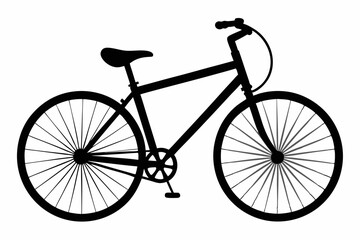 Fototapeta premium Modern Bicycle Outline Designs