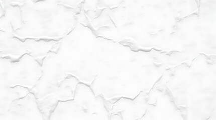 white crumpled and creased glued wrinkled paper poster texture background