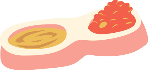 Cat Food Illustration