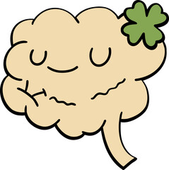 Groovy Retro St. Patrick’s Day Nurse - Clover Nurse Clip Art