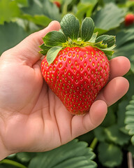 Obraz premium Strawberry are a healthy food. And it is a useful.