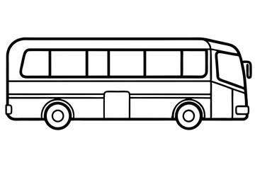 Modern Bus Vector Design