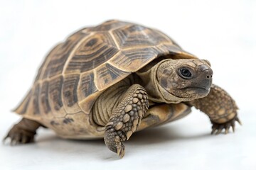Fototapeta premium a tortoise with white background
