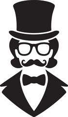 person with mustache