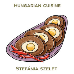 Stefania Szelet is a traditional Hungarian dish featuring tender beef, smoky bacon, and hearty vegetables, slow-cooked to perfection.