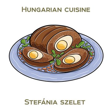 Stefania Szelet is a traditional Hungarian dish featuring tender beef, smoky bacon, and hearty vegetables, slow-cooked to perfection.