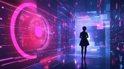 Business management abstract concept vector illustration set. Innovation management software, time and attendance tracking system, HR software, working time tracker, payroll system abstract metaphor.