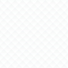 Vector modern white background with rhombuses. Seamless geometric pattern. Light abstract background wallpaper.