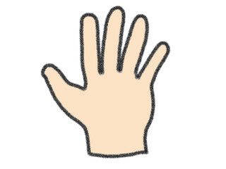 hand pointing finger