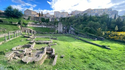 Ruins of Rome empire in Italy. © Adrian