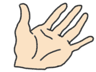 Obraz premium hand with finger