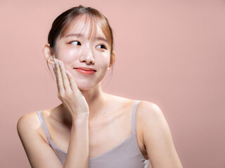 女性, 脱毛, アジアン, ファンデーション, スキンケア, 美容, コスメ,...