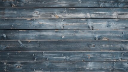 Fototapeta premium Rustic Blue Wooden Planks