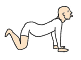 silhouette of a person yoga pose