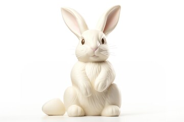 Fototapeta premium Easter bunny mammal animal white.