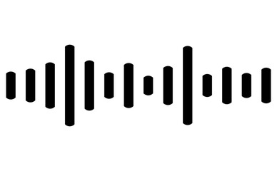 Tonspur Illustration - Icon für Sound, Musik oder Podcast