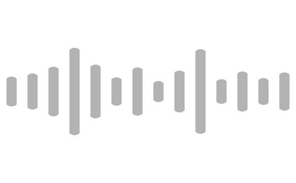 Tonspur Illustration - Icon f&uuml;r Sound, Musik oder Podcast