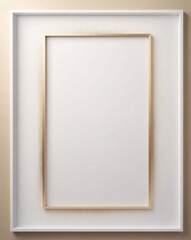 Exquisite Golden Botanical Art Encased in a Floral Frame on White Background for Luxurious Home Decor