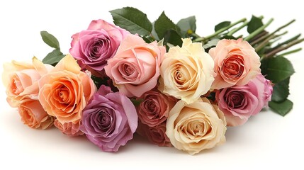 Obraz premium A bouquet of roses.