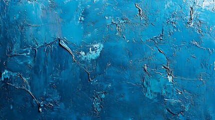 Naklejka premium Rough exterior of blue ice background.