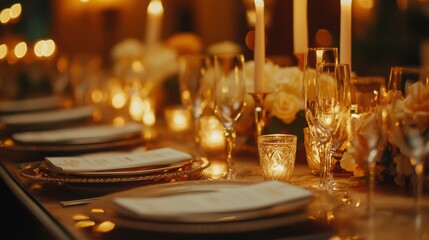 wedding coordinator managing rehearsal dinner setup, intimate indoor venue, creative and detailed decor, professional planning process, elegant and sophisticated atmosphere