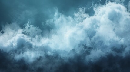 Obraz premium Mystical Fog Environment with Spooky Mist Texture and Smoke