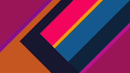 ABSTRACT BACKGROUND  WITH GEOMETRIC SHAPES FLAT COLOR DESIGN VECTOR TEMPLATE FOR WALLPAPER, COVER DESIGN