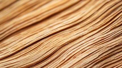 Naklejka premium Close-up detail of beautiful wooden texture with natural grain patterns.